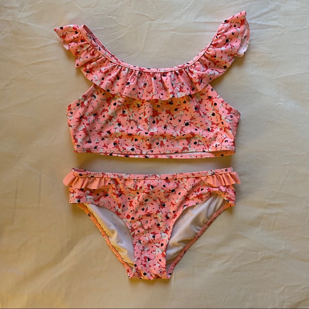 floral bikini set in pink!